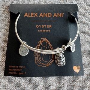 Alex and Ani | Oyster Treasure charm bracelet